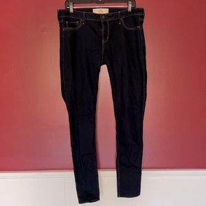 Hollister California Super Skinny Denim Blue Jeans